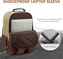 Amazon.com: LOVEVOOK Bolsa para laptop - Mochila para computadora ...
