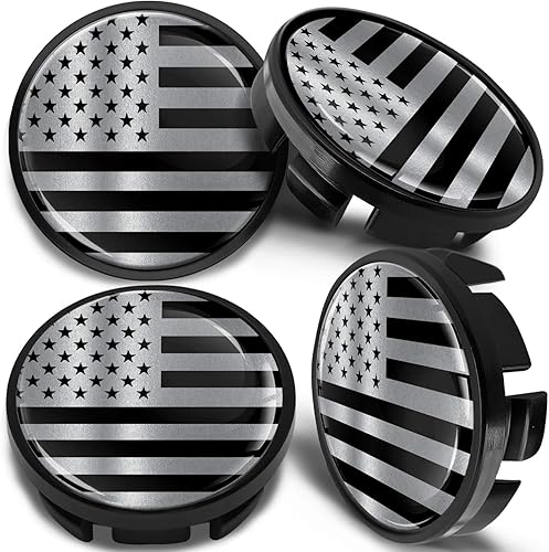 Biomar Labs 4 tapas centrales universales de aleación central de rueda compatibles con VW Número de pieza 3B7601171 Estados Unidos de América