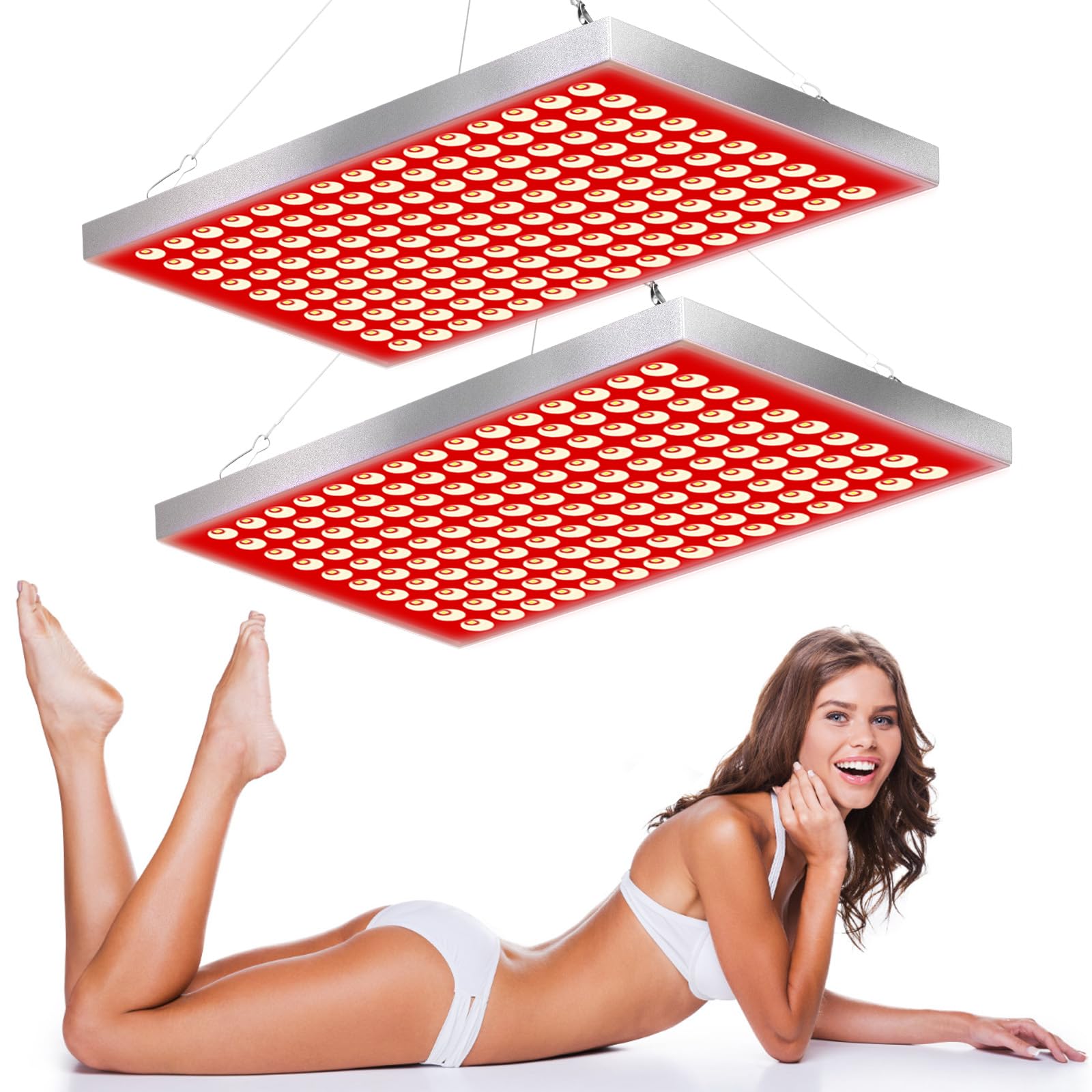 Skyalxy 2-Panel Red Light Set