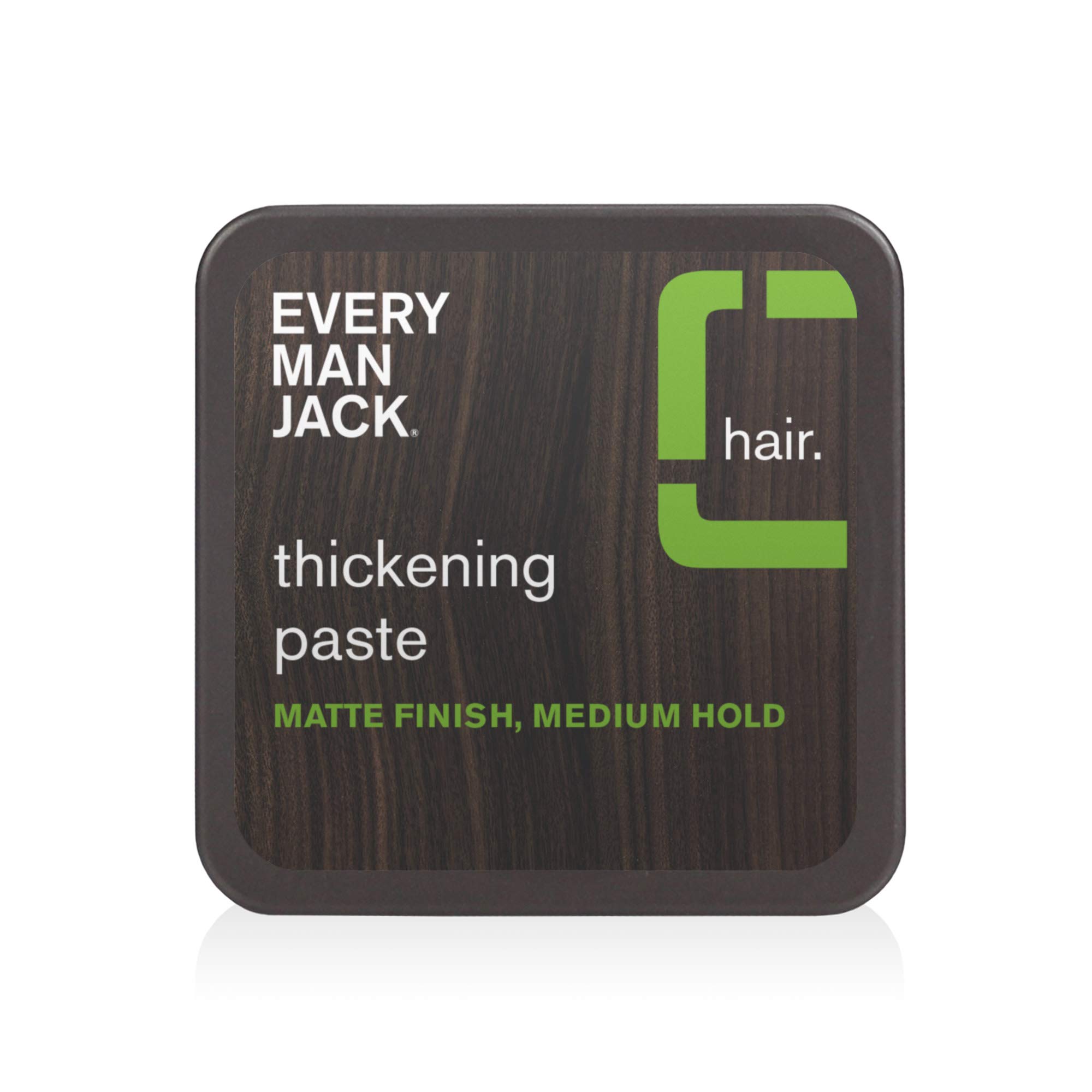 Every Man JackThickening Paste | 2.65-ounce | Naturally Derived, Parabens-free, Pthalate-free, Dye-free, and Certified Cruelty Free
