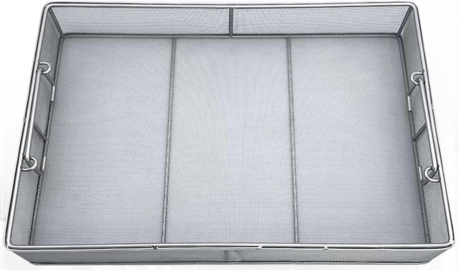 Custom 304 Stainless Steel Sterilization Basket - Heavy Duty Surgical Instrument Tray, Medical Storage Container for Surgical Medical Dental Instruments with Precision Mesh