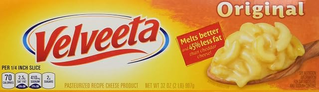 Kraft Velveeta Cheese, Pack of 1, 32 Ounce/907 Grams