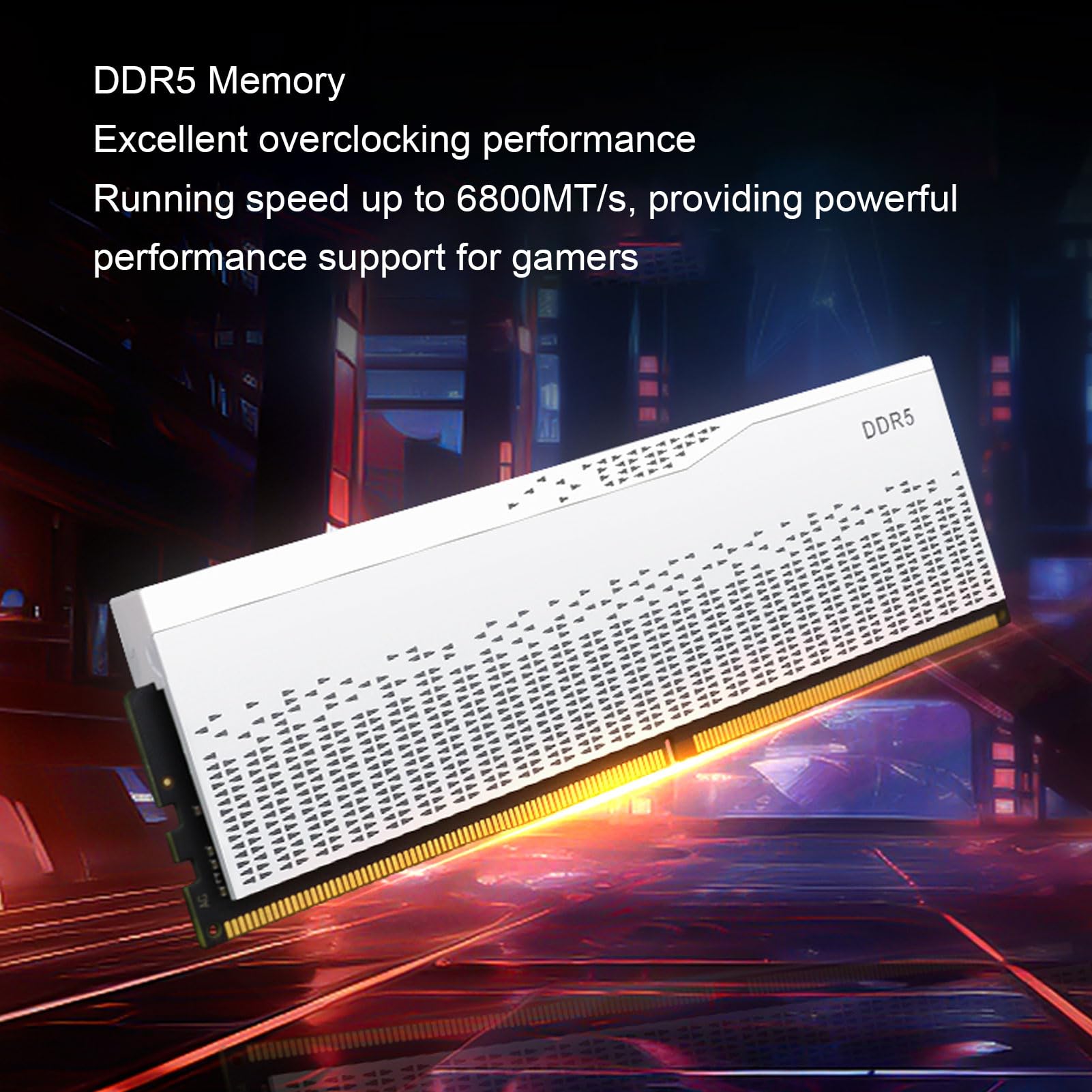 Hidyliu Memoria PC Ultraveloce RAM DDR5 da 32 GB 6800 MHz per Computer Desktop, 2 Moduli da 16 GB