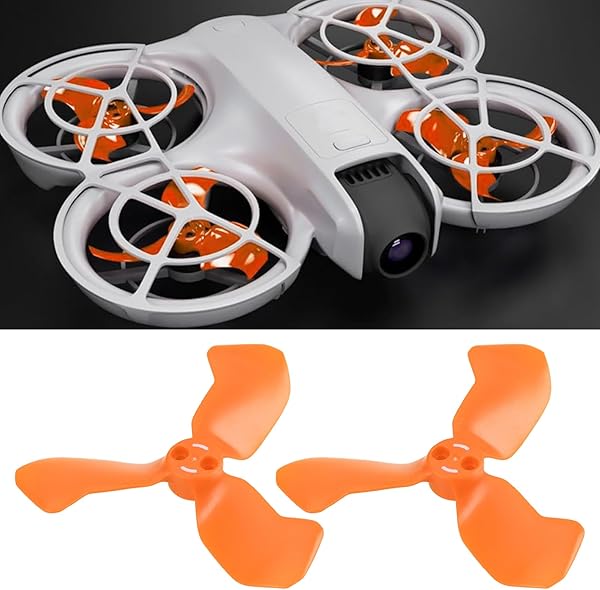 2 Paar Drohnenpropeller Orange Kompatibel mit DJI Neo 2 - 3