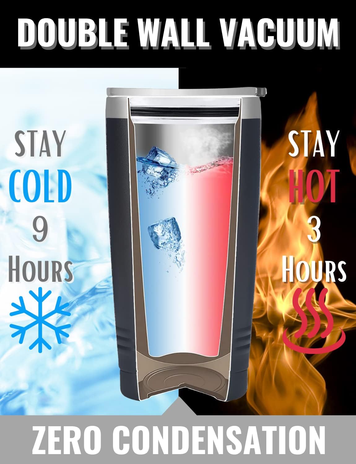 Onebttl Pop Pop Gifts for Father's Day, Pop Pop Tumbler from Granddaughters and Grandsons for Christmas Birthday, Stainless Steel Cup with Lid, 20oz/590ml - The Man The Myth The Legend - Image 5