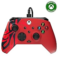 Vista 10 de Turtle Beach Rematch Advanced Wired Gaming Controller Licensed for Xbox Series X S, Xbox One, Windows PC - Glow, Remappable Buttons, Hair Triggers