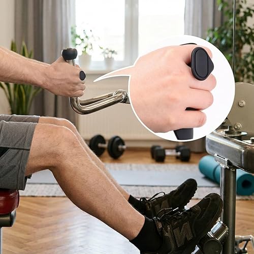 Miniatura 5 de 4 Pcs Anti-Slip Workout Grips for Men and Women,Rubber Gym Grips,Hand Grips,Weight Lifting Grips,Ergonomic Rubber Hand Protector Gloves,for Weights