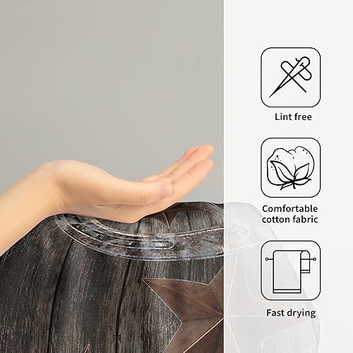 Vista 101 de Toallas de mano en blanco y negro – Toallas clásicas a rayas blancas y negras, toallas de baño modernas y sencillas, toallas de baño absorbentes