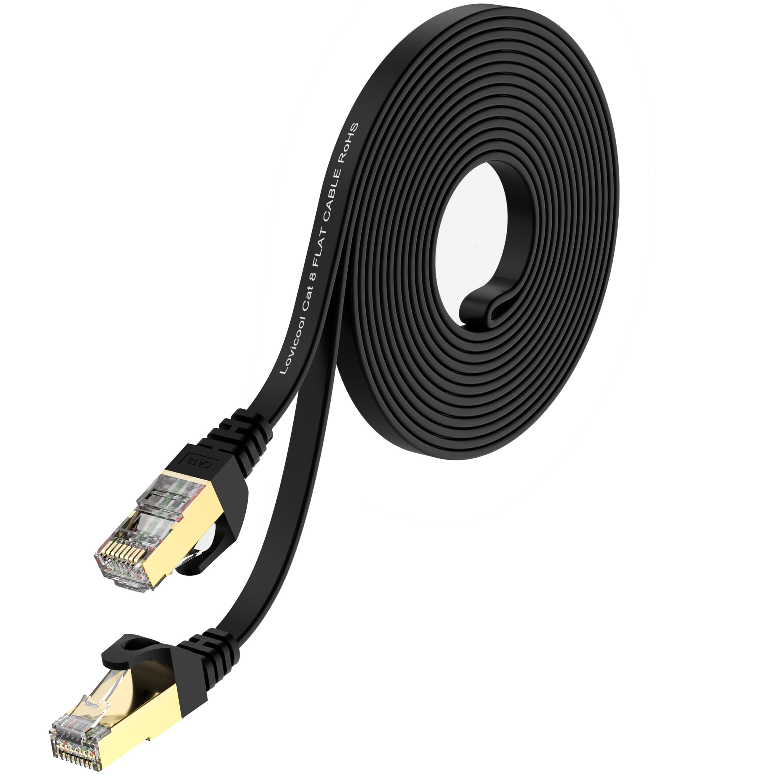 ✨人気商品✨ DanYee CAT8 LANケーブル 3m ブラック ✨人気商品