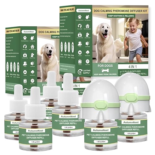 8-in-1 Dog Calming Pheromone Diffuser Kit – Pet Stress Support