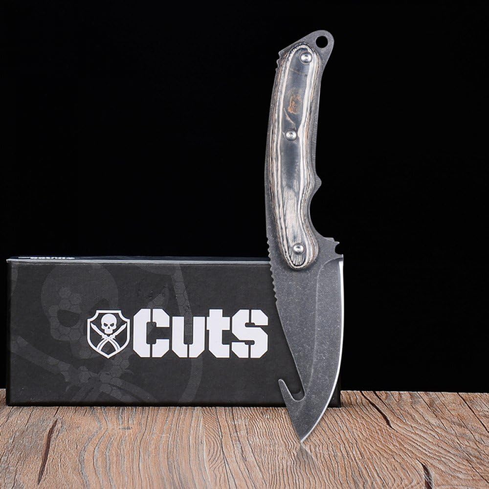 CutS Knives Gut Real Knife Counter Strike CSGO Knives (Black Laminate)