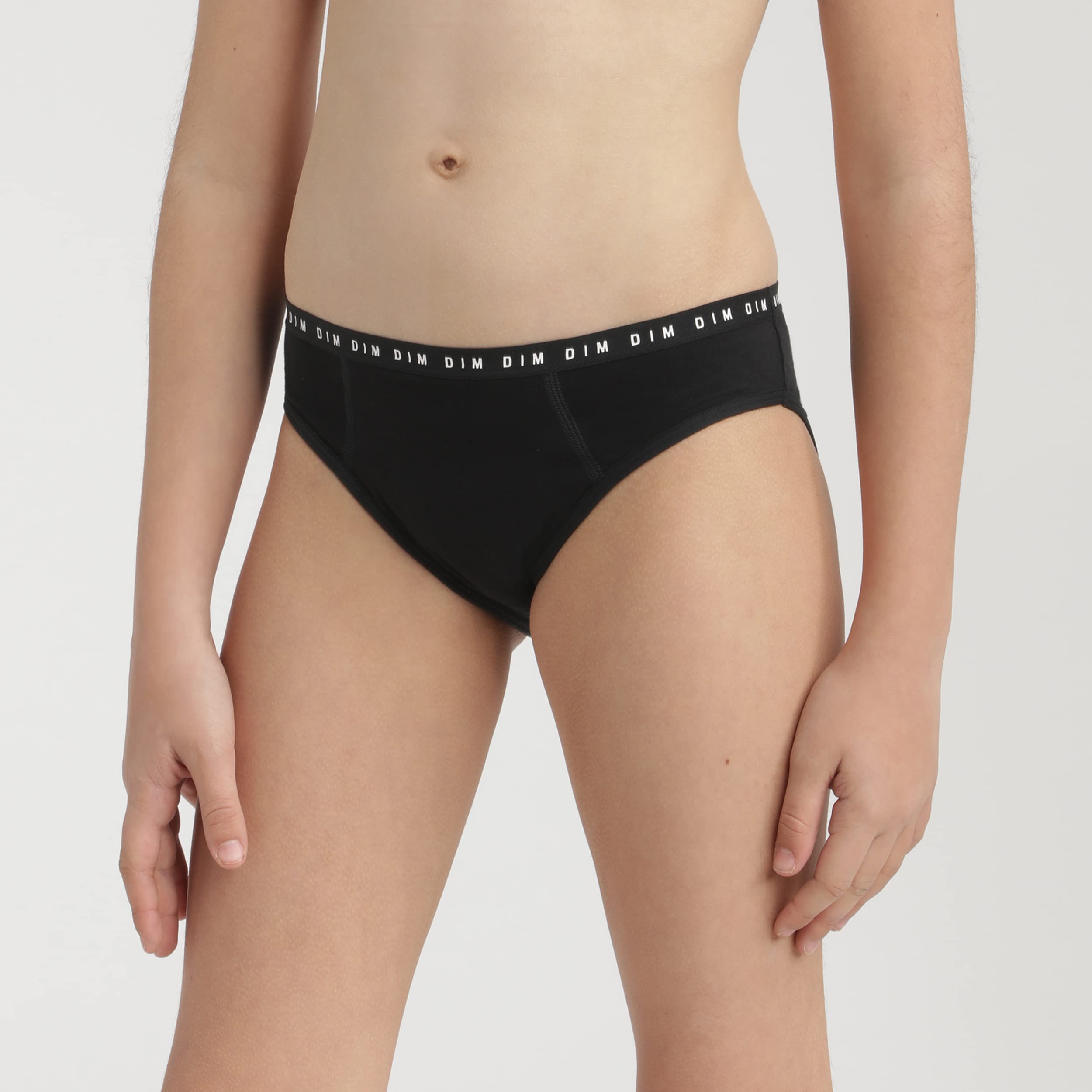 DIM My Protect Mutandine mestruali per ragazze x2 | Flusso abbonnte | Cotone organico ultra assorbente | Comfort e sicurezza | Lavabile
