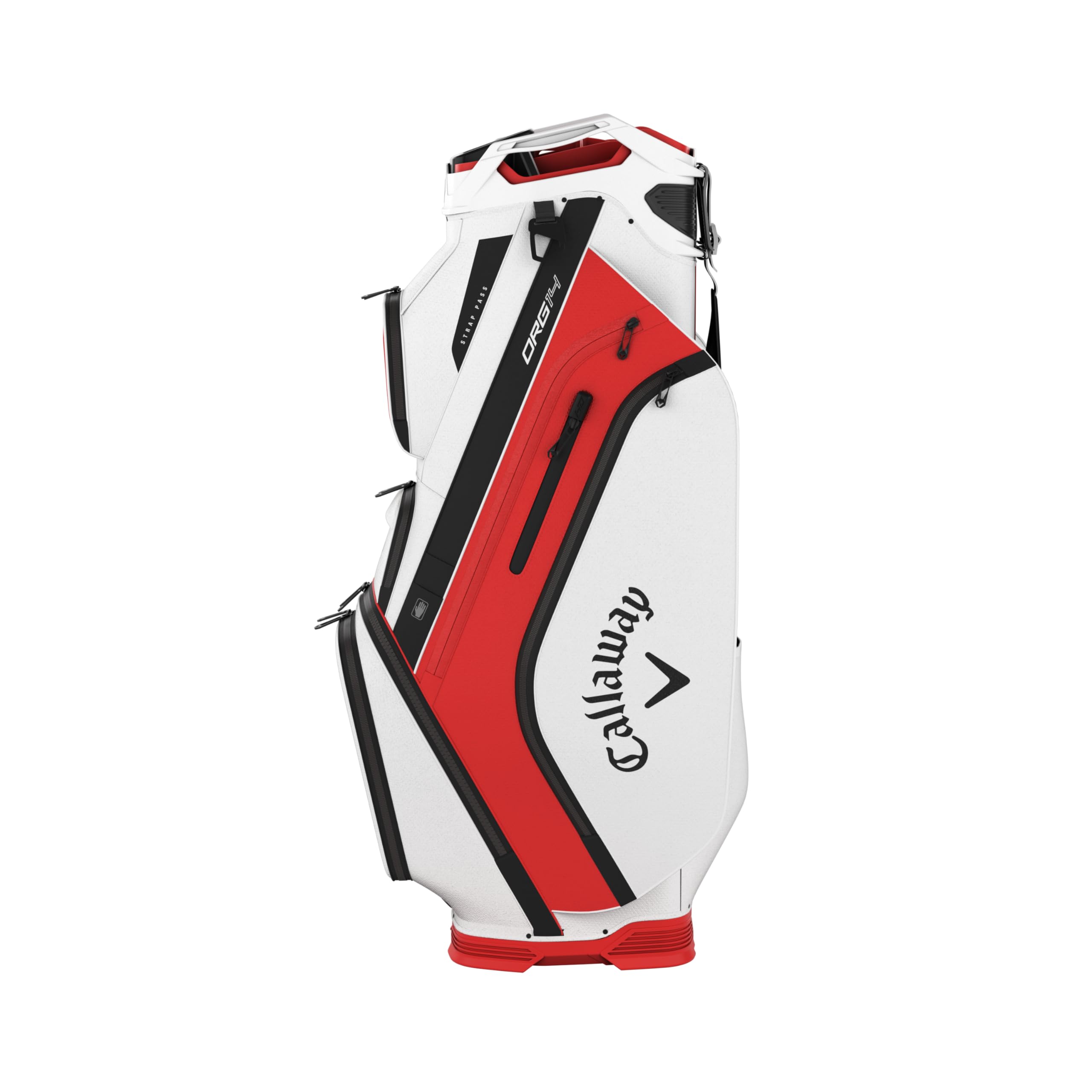 Amazon.com : Callaway Golf ORG 14 Cart Bag (White/Fire