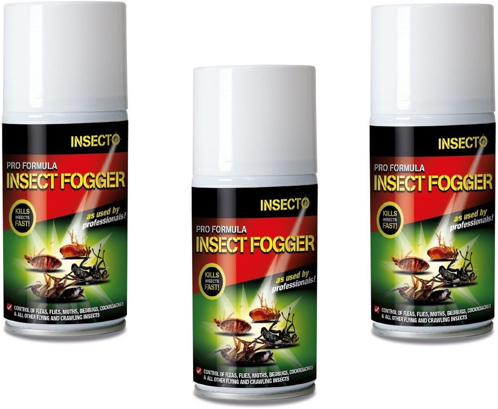 Insecto Pro Formula Insect Fogger 150ml (Pack of 3)