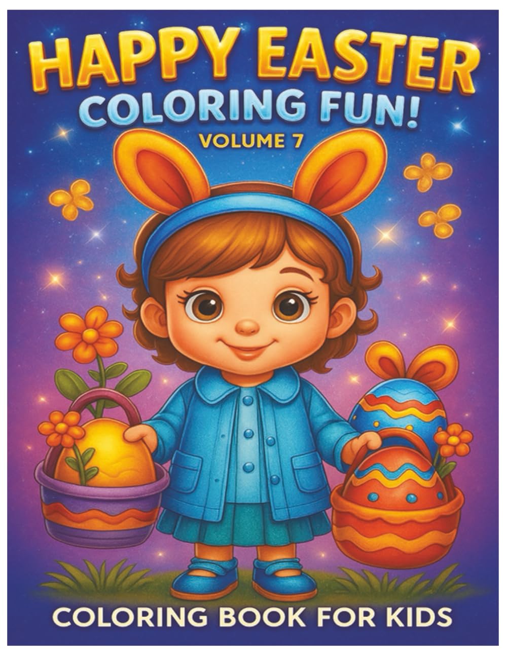 Happy Easter Coloring Fun! Vol.7, Coloring Book for Kids, Religious, Inspirational Book, easter bunny: easter coloring book for kids, christian ... easter celebration book, kids sunday school