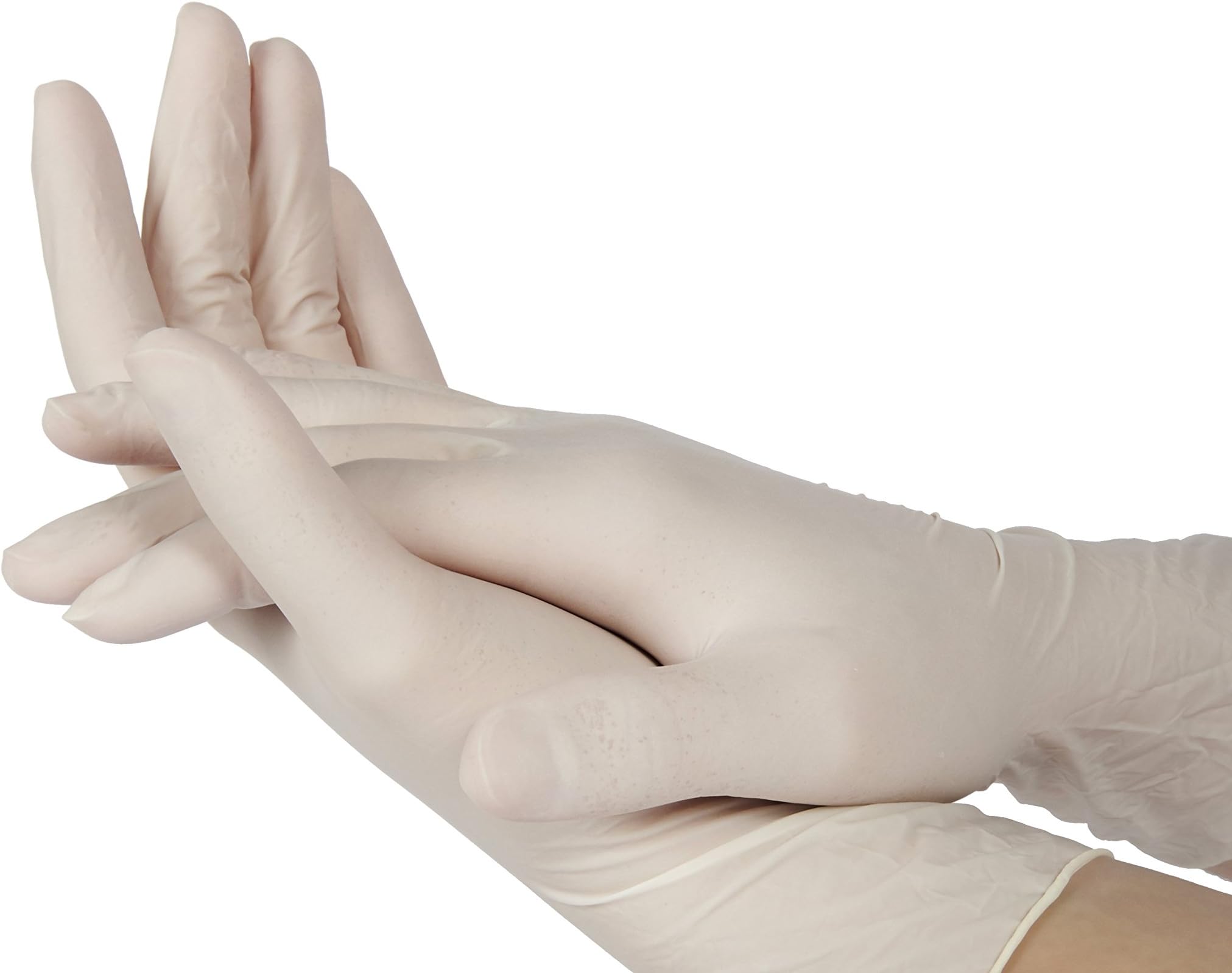 Perfetto Latex Gloves Pack of 100 Pieces Perfect Small Powder, Bianco, One Size