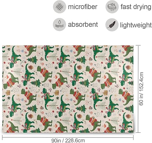 Miniatura 3 de KLL Dinosaur Rex - Mantas de Navidad y mantas de primavera y mantas de microfibra de microfibra de 60 x 90 pulgadas para automóvil, oficina, sofá,