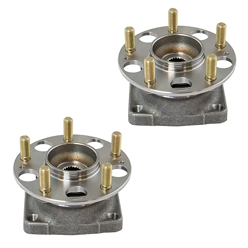 Vista 191 de TRQ Juego de 2 rodamientos de rueda trasera y conjunto de cubo con sensor ABS compatible con Ford Transit Connect 2014-2018