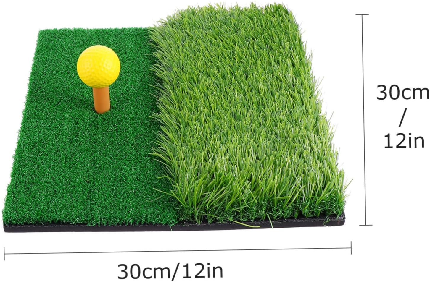 POPETPOP Portable Golf Practice Net Set Mini Hitting Mat Adjustable Training Aids for Backyard Golfing