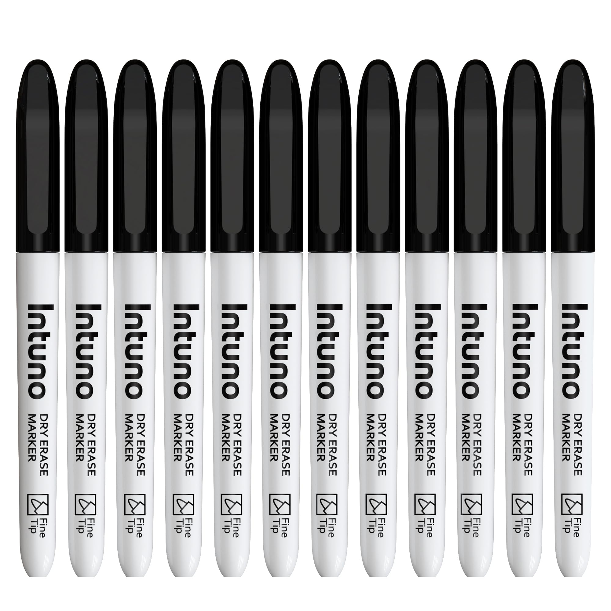 Dry Erase Markers 108 Count Black Fine tip Low-Odor Perfect for Office Teaching Meeting Presentation Classroom Home