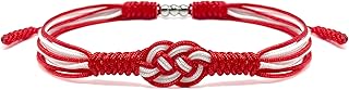 Infinity Country Proud Bracelet, Forever Country Flag Color Tibetan Bracelet, Surfer String Wrap Bracelet for Men, Women, Forever Friendship, Luck and Protection