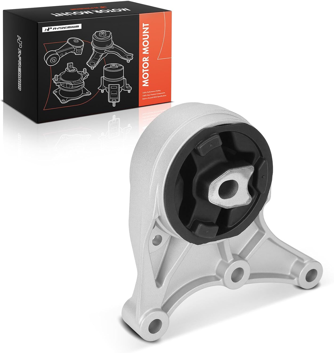 A-Premium Rear Transmission Mount Compatible with Chevrolet Malibu 2008-2012 & Pontiac G6 2007-2009 & Saturn Aura 2007-2009, 3.6L