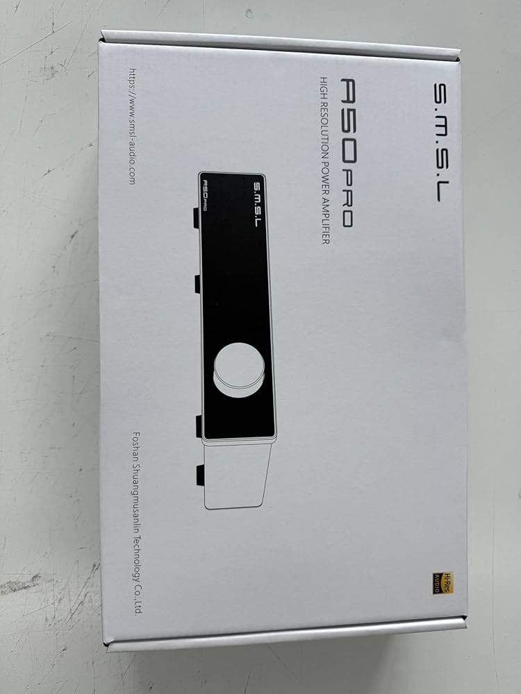 SMSL A-50 Pro アンプ SMSL A50 Pro|2.1 channel amplifier|240W output|SMSL AMP