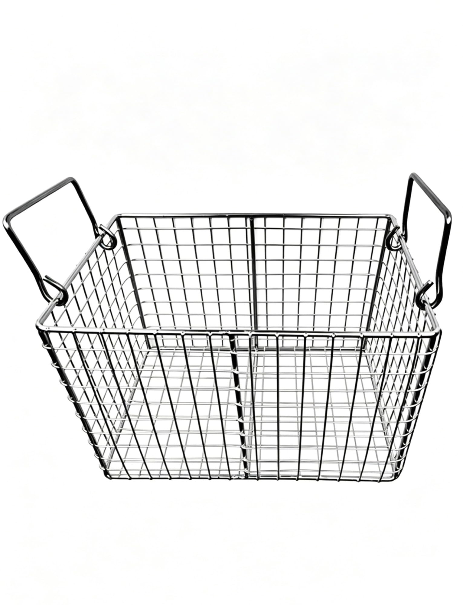 Genérico Cesta de desinfección de Acero Inoxidable 304, Bandeja for Instrumentos quirúrgicos con Mes de 0,24 Pulgadas for Autoclave médico, clínica Dental y Laboratorio(50x30x25cm)