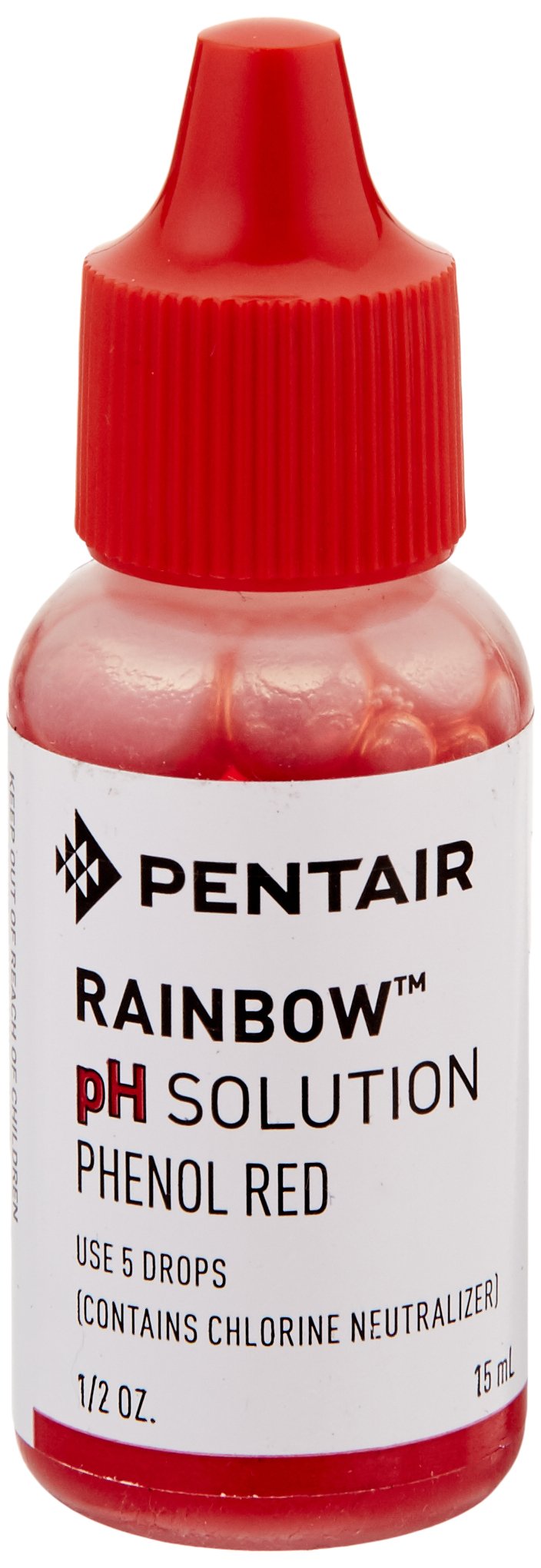 R161018 pH Solution Phenol Red with Chlorine Neutralizer, 1/2-Ounce