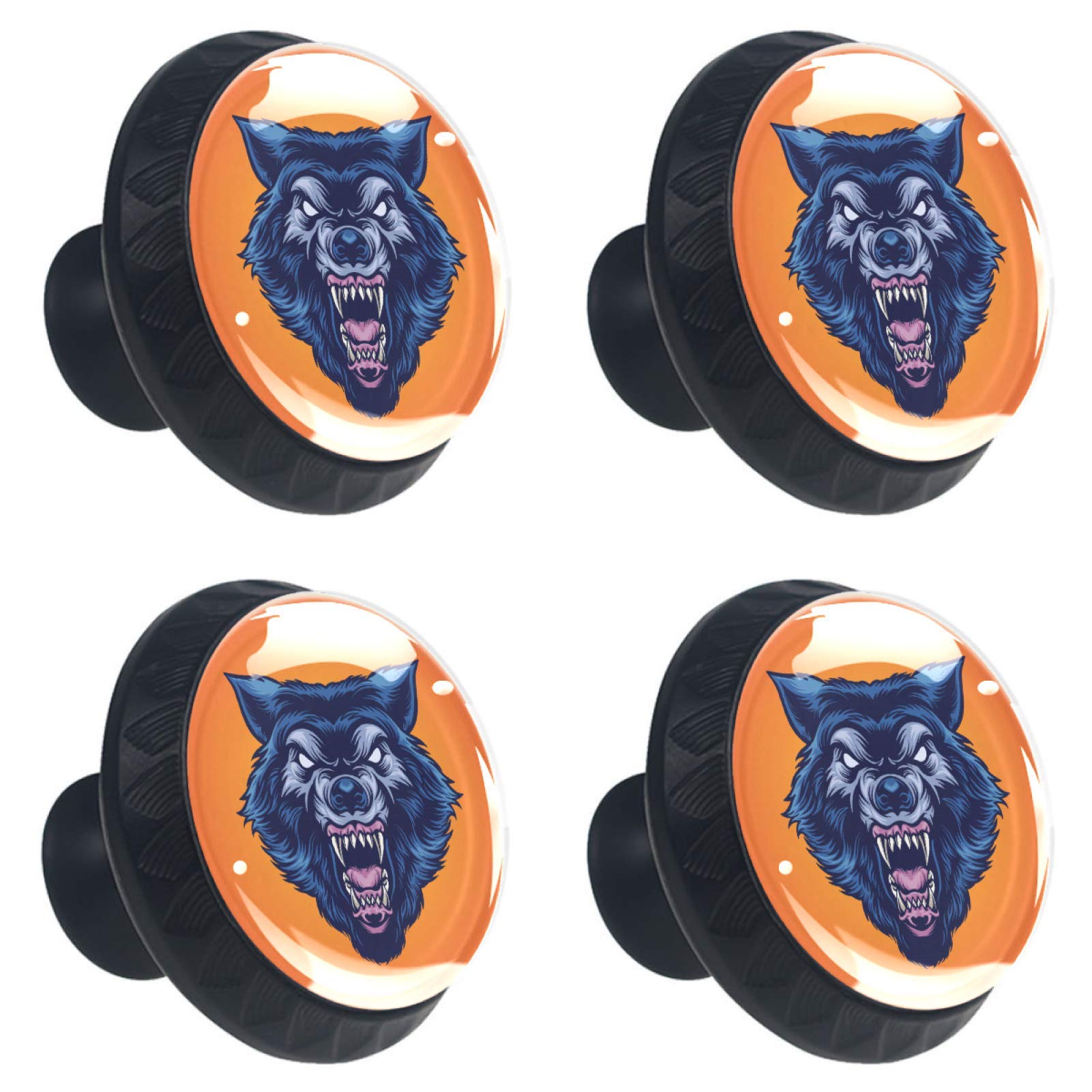 Boutons de tiroir Wild Wolf pour personnaliser les meubles de bureau et de maison