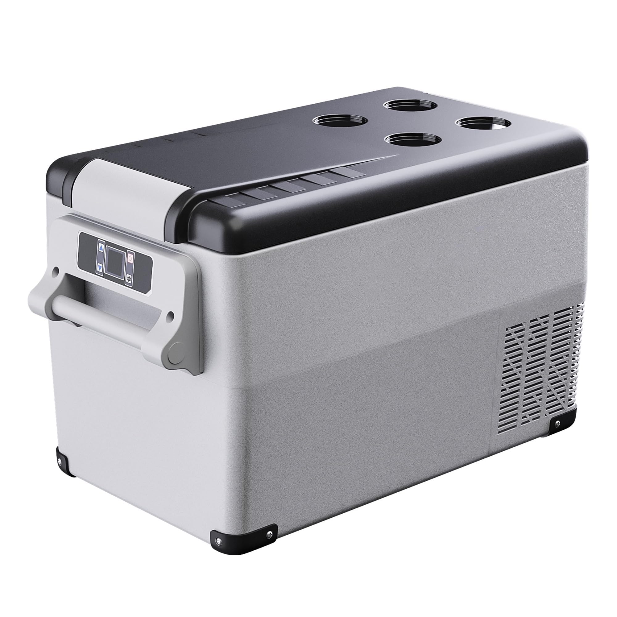 Refrigerador portátil for Coche de 35/45/55 l, minicongelador de 12 V, 12/24 V CC, 100-240 V CA, Nevera portátil for casa, camión, Camping.(35L)