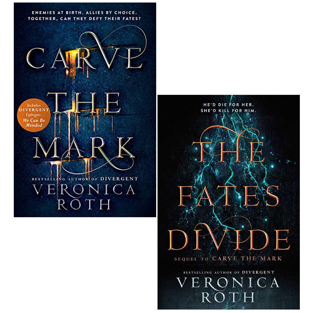 Veronica Roth Carve the Mark Series 2 Books Collection Set (Carve the ...