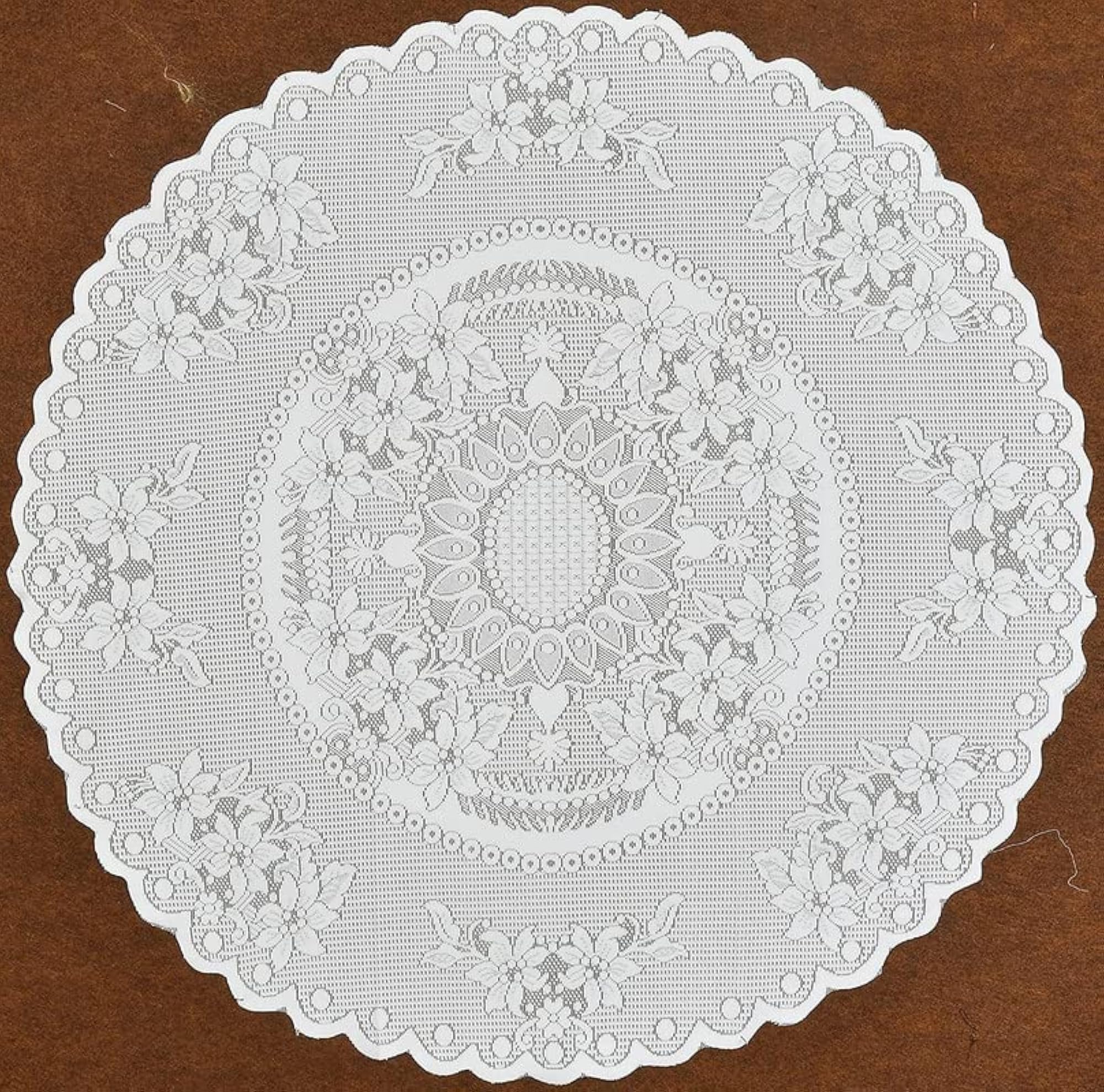 Cotton Round Centre Table Covers, Floral Printed