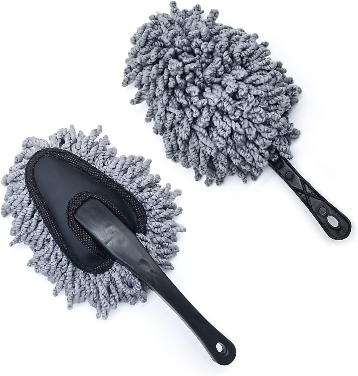 Ajxn 2PCS Super Soft Microfiber Car Dash Duster Brush for