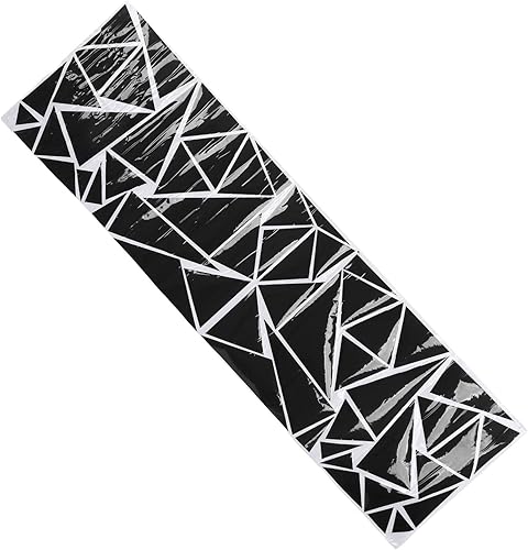 Miniatura 6 de Adhesivo para el lado del automóvil, calcomanías universales para decoración de automóvil, 78.7 x 23.6 in, para SUV, camión (negro)