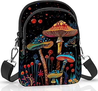 Small Crossbody Bags for Women Waterproof Cell Phone Bag Wallet Purse with Card Slots Adjustable Strap