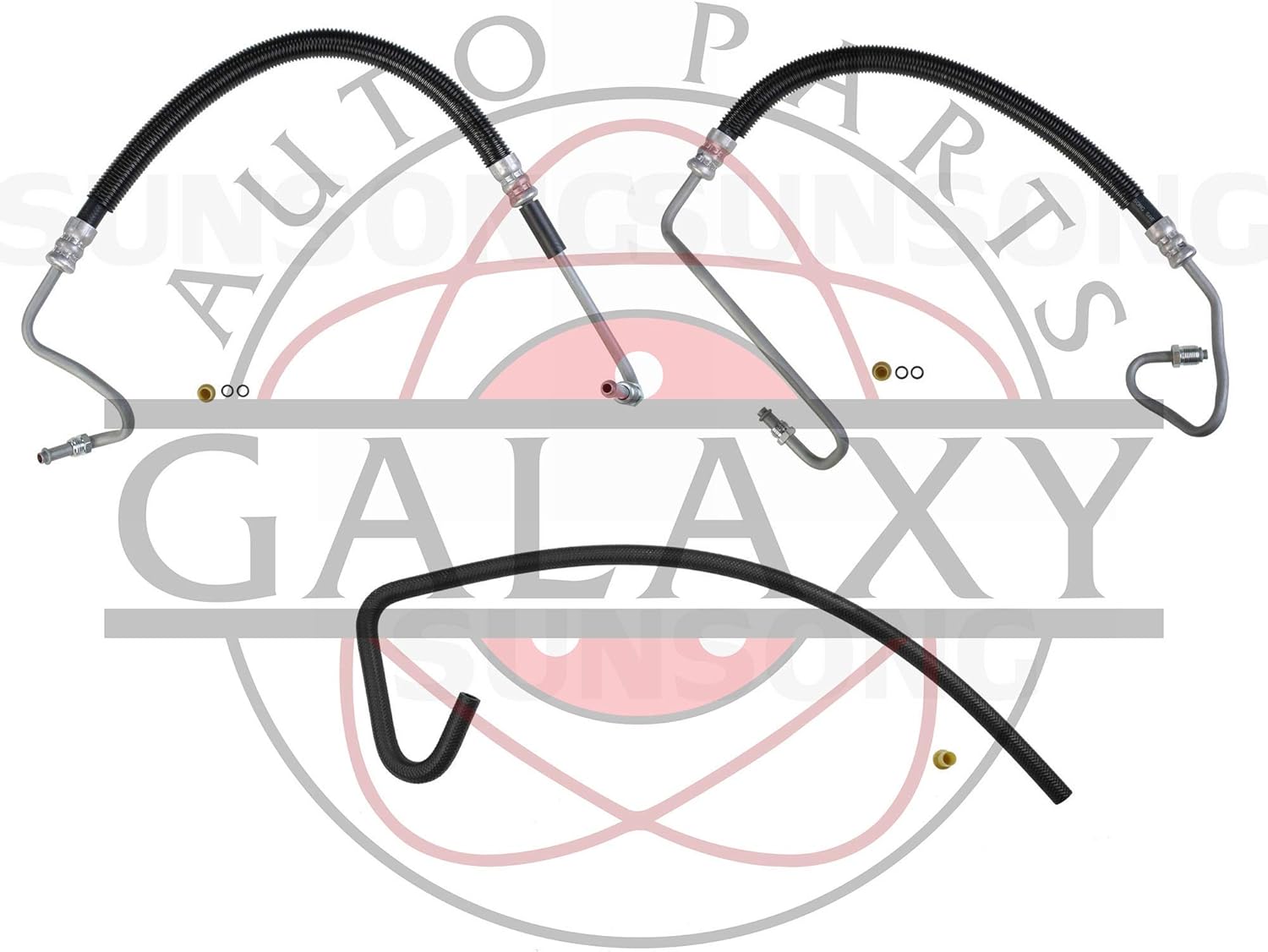 Replacement Parts For 2001 2002 2003 2004 2005 2006 2007 2008 2009 2010 Chevrolet Silverado 2500HD 6.0L 8.1L Hydroboost Power Steering Hoses