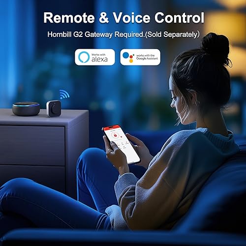 Miniatura 7 de Hornbill Juego de cerradura inteligente con teclado, cerrojo de entrada sin llave con asa, cerradura de puerta digital para puerta delantera, bronce