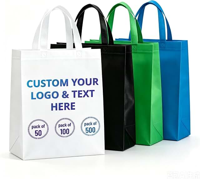 Custom Non-Woven Tote Bags with Logo image