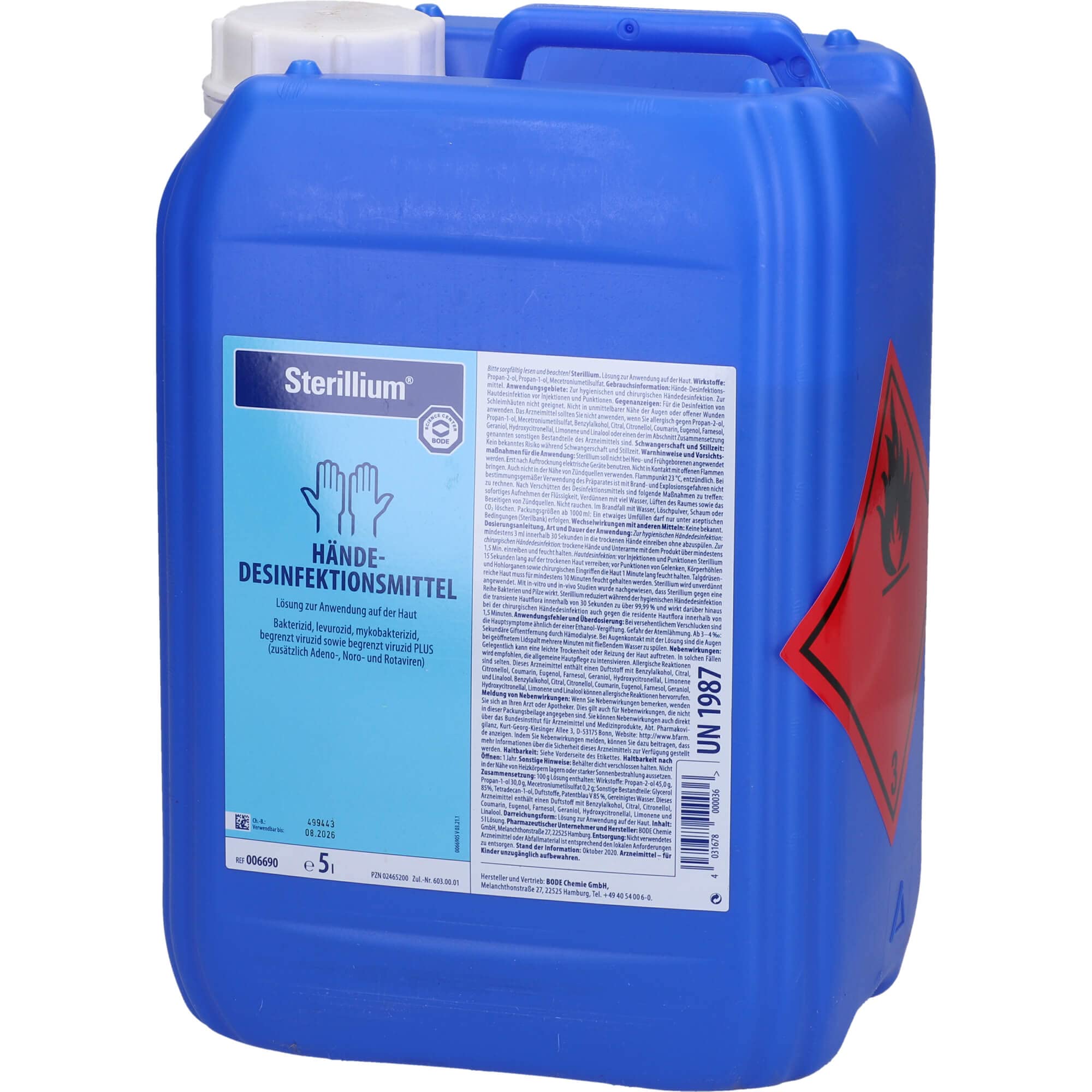 Paul Hartmann Sterillium - Hände Desinfektionsmittel, 5 l
