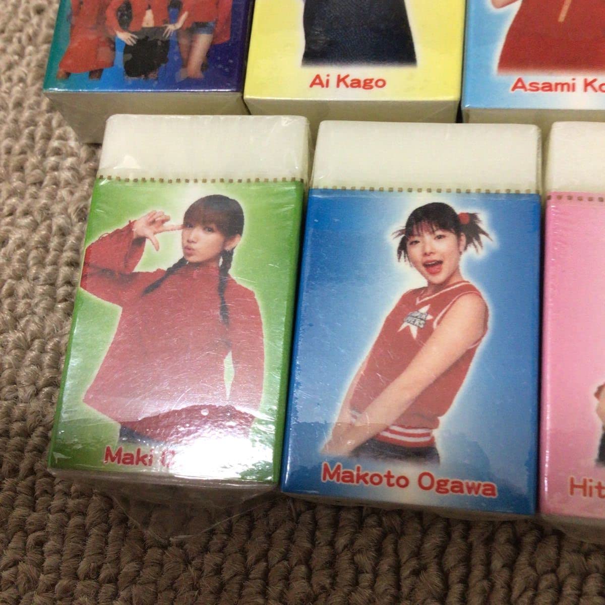 Amazon.co.jp: モーニング娘。(初期の頃) 消しゴム9種類 モー娘