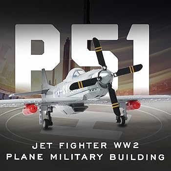 航空機プラモデルセット Amazon.co.jp: HI-REEKE P51 ジェット戦闘機 WW2 飛行機軍用