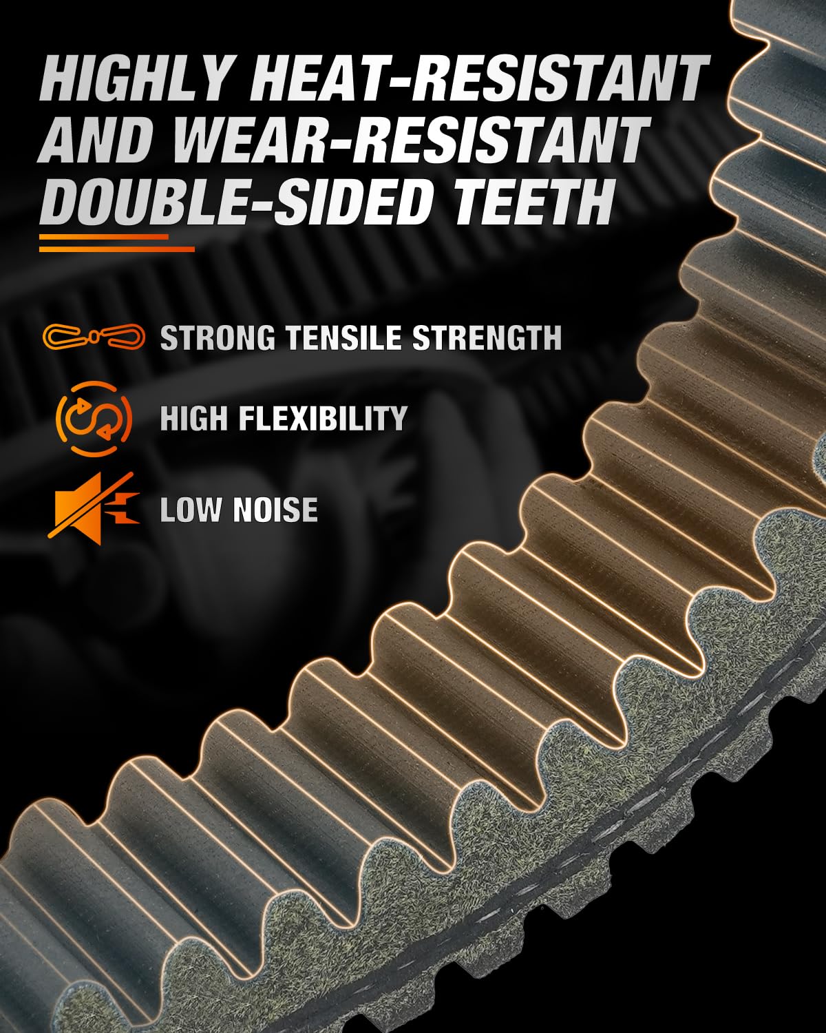 Frokom Heavy-Duty CVT Drive Belt for Can-am X3/ XDS/XRS/MAX All Models 2017-2022 and 2016-2021 Can-Am Defender 2016+ Can-Am Defender HD 10, Replacement for 422280652 422280651 417300383 422280654