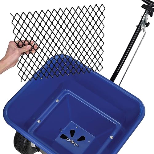 Miniatura 3 de Global Industrial Esparcidor universal Walk-Behind, capacidad de 100 libras, neumáticos de 13 pulgadas de diámetro, esparcidor de transmisión para