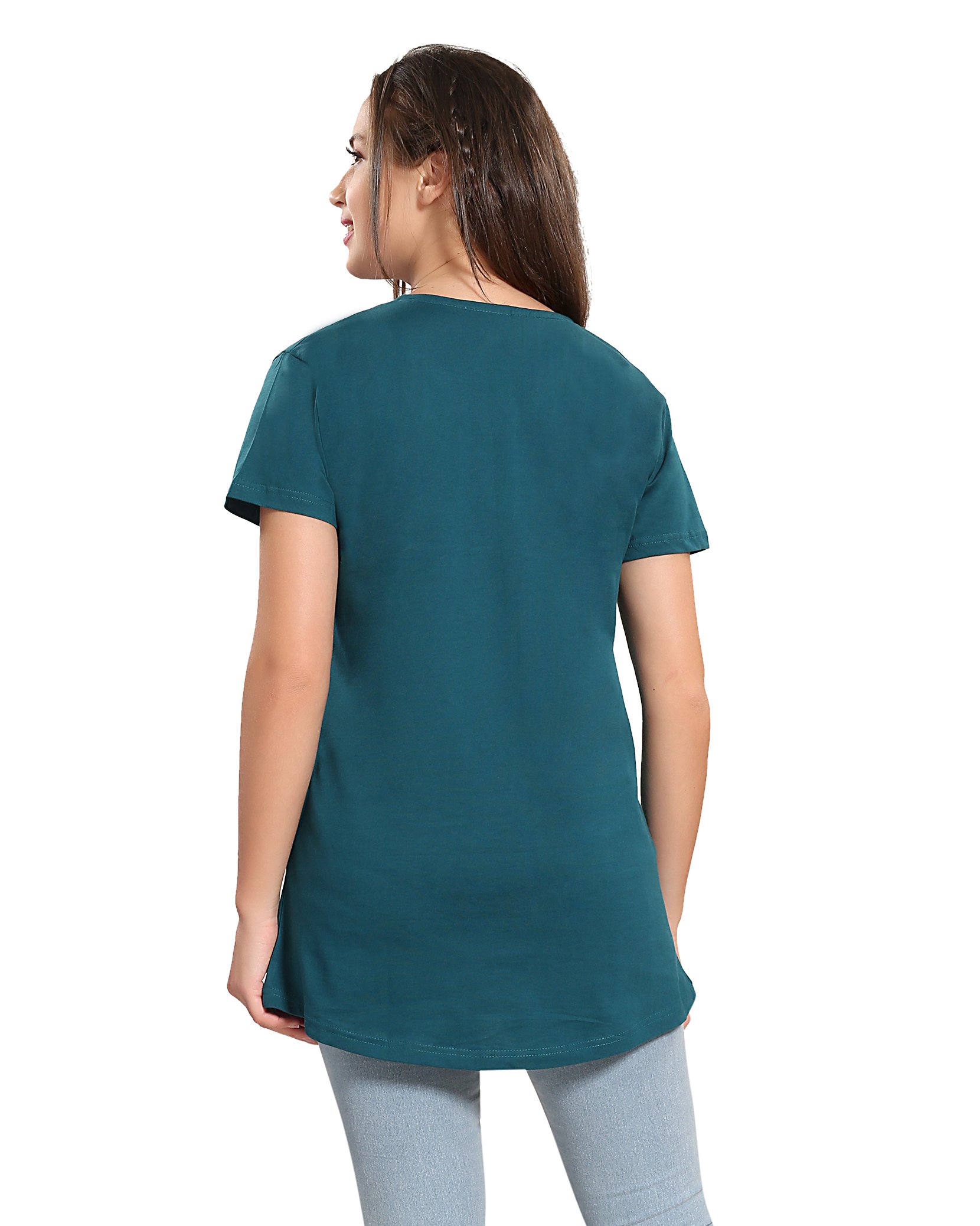 AV2 Women Feeding/Nursing Top Sea Green Small 8013 1