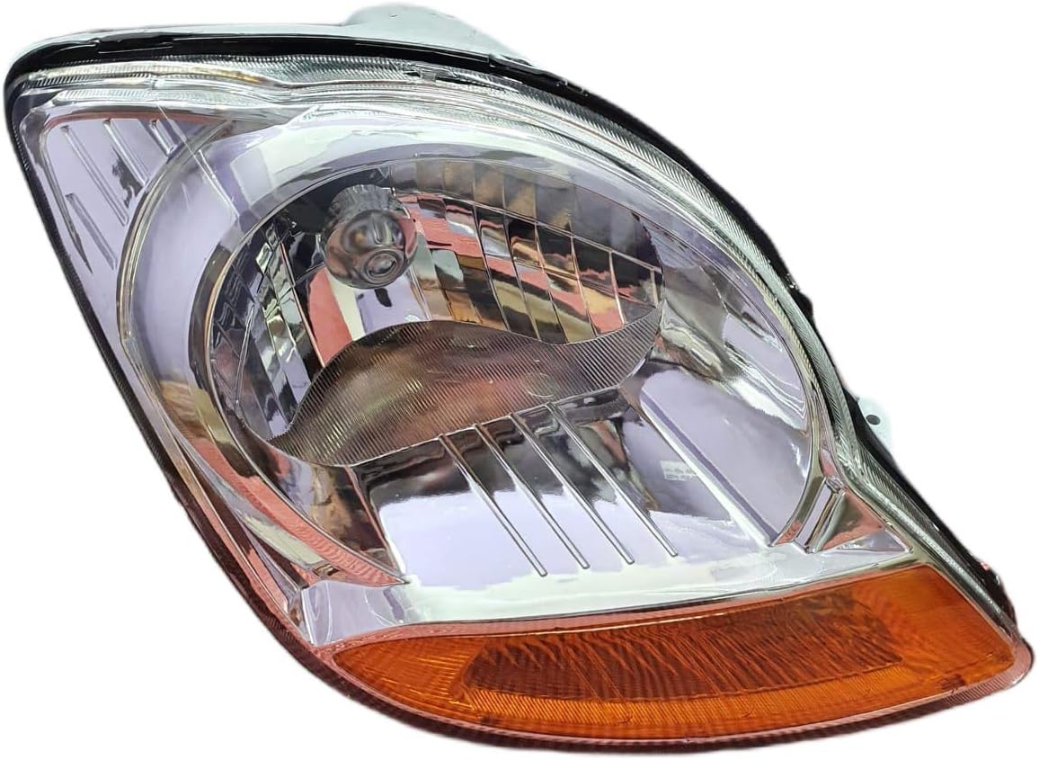 K D Headlight assembly for Chvrlt Spark (Right/Driver Side) 2007-2016 ( WITHOUT ADJUSTABLE MOTOR)