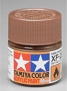 TAMIYA Acrylic Mini XF28 Dark Copper TAM81728 Plastics Paint Acrylic