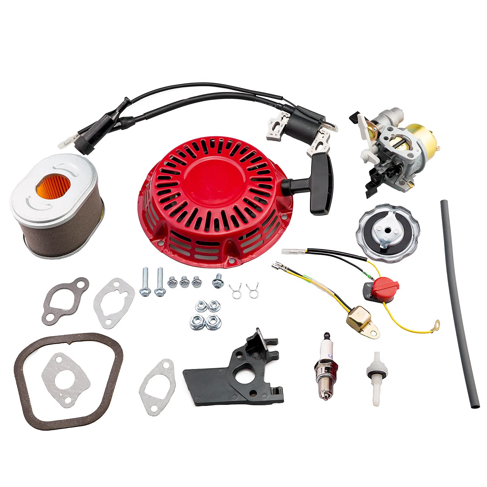 Buy Ruma Carburetor Recoil Starter Ignition Coil Spark Plug Kit for