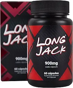 Long Jack 900mg 60 Cápsulas