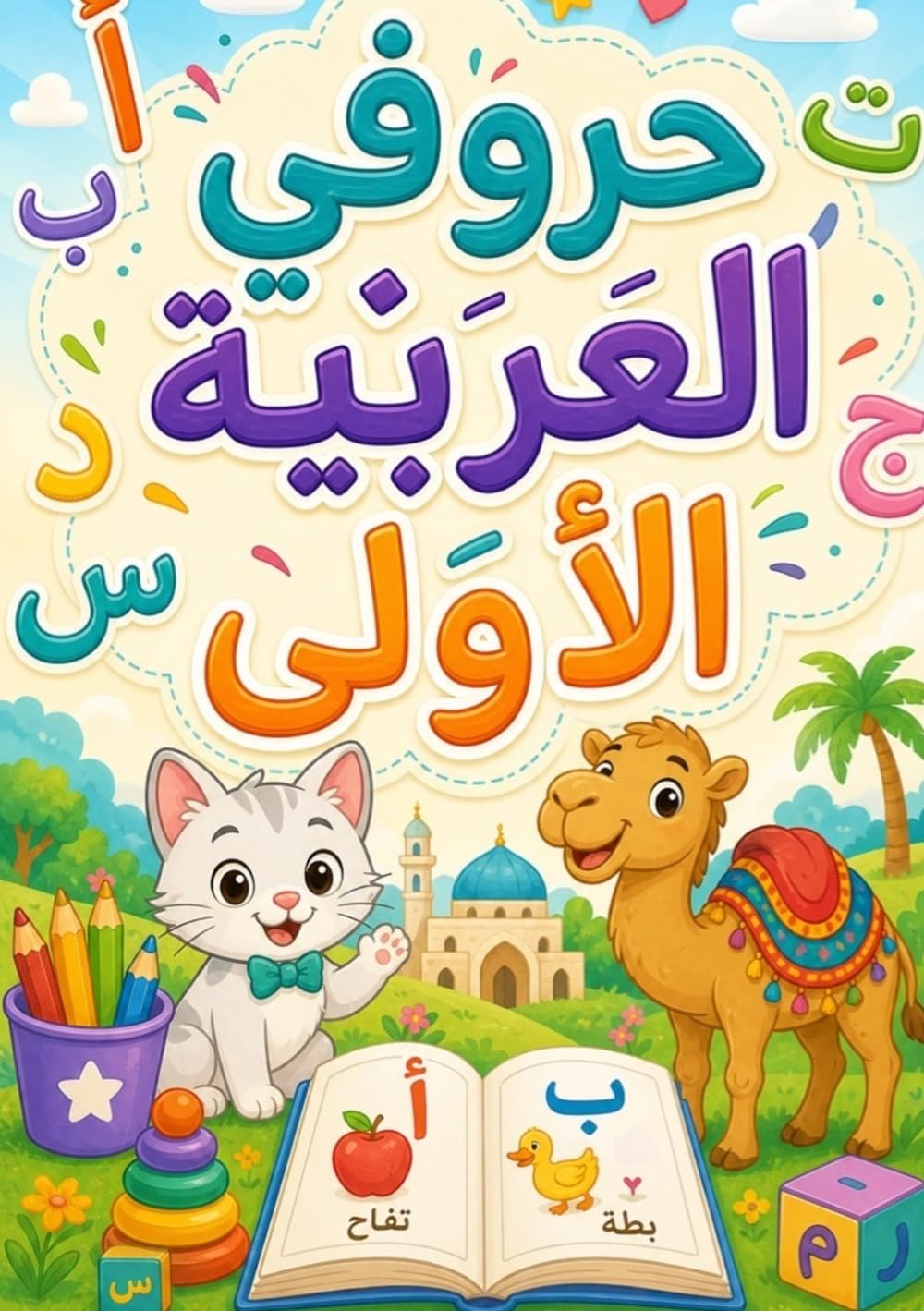 حروفي العربية الأولى: Meine ersten arabischen Buchstaben